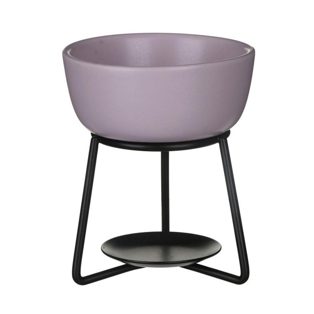 Yankee Candle Grey Lilac Pebble Wax Melt Warmer £6.39